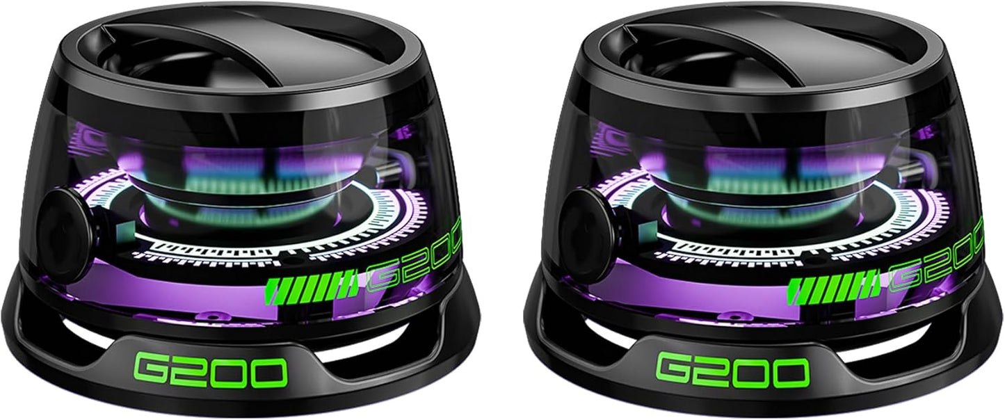 Dealstech™ G200 Magnetic Bluetooth Speaker with RGB Lights – 4H Playtime