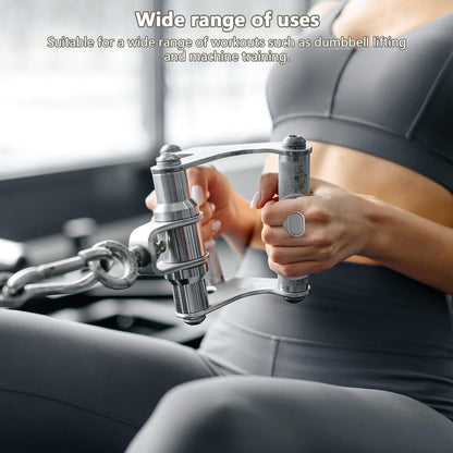 Ergonomic Silicone Barbell Grips – Non-Slip Hand Support for Weightlifting & Pull Exercises