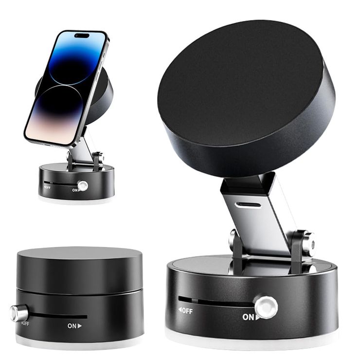 Dealstech™ Vacuum Suction Magnetic Phone Stand